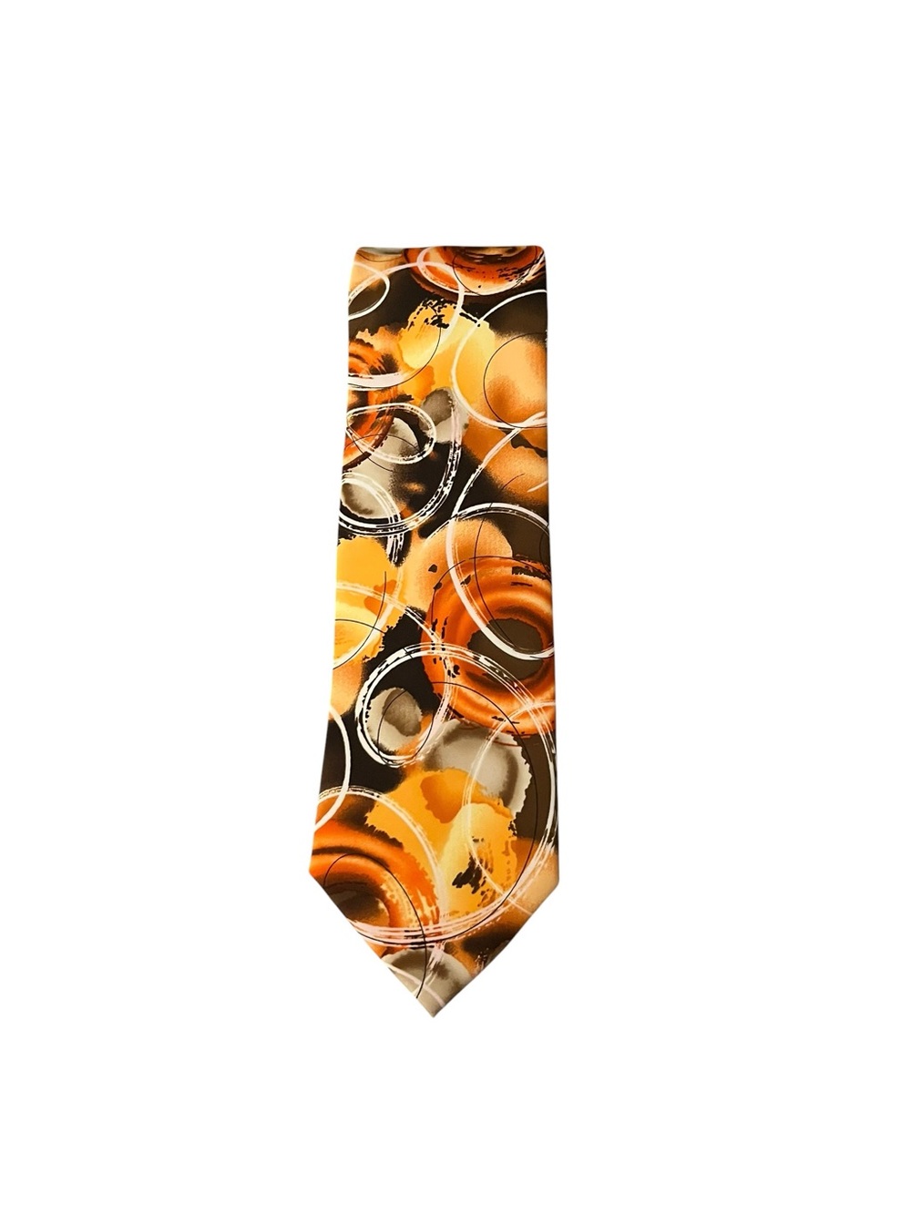 Garcia Snail Garden Collection Vibrant Abstract Retro Tie